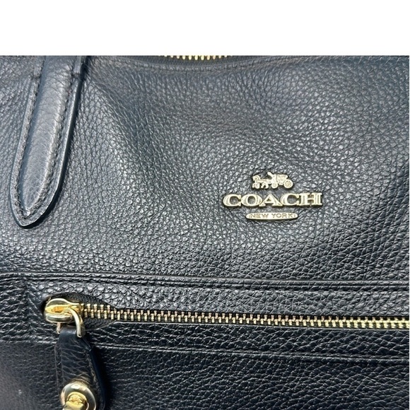 Coach Taylor Tote in Black/ Pale Gold - Picture 7 of 13